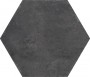 Patterned --and-- Statement Black/Dark Grey Small Format 150x150 - 250x400 Porcelain for ; Finish - Matt