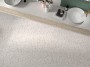 Terrazzo Hexagon White Porcelain Floor and Wall Tile 230x270mm