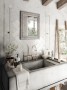 Carnival White Porcelain Floor and Wall Tile 200x65mm