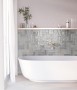 Carnival Grey Porcelain Floor and Wall Tile 200x65mm