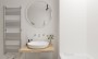 Flat Metro Matt White Ceramic Wall Tile 200x100mm