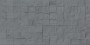Stone effect Black/Dark Grey Medium Format 260x410 - 595x595 Porcelain for Wall/Floor; Finish - Matt