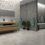Marble Effect Black/Dark Grey Medium Format 260x410 - 595x595 Ceramic for Wall; Finish - Matt