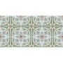 Patterned --and-- Statement Green Large Format Over 600x600 Porcelain for Floor/Wall; Finish - Textured