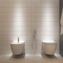Whites --and-- Plain Colour Collection White Smaller Format Under 150x150 Ceramic for Wall; Finish - Gloss/Polished