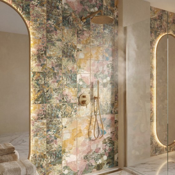 Monet Décor Porcelain Wall Tile 150x150mm