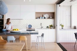 Frame White Deep Metro Ceramic Wall Tile 75x150mm