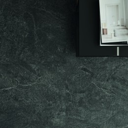 Centre Black Porcelain Wall & Floor Tile 600x600mm