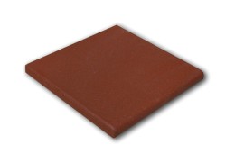 Quarry Tile Red Re Round Edge 150x150x12mm