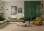 Lume Green 3D Dew Décor Gloss Porcelain Wall & Floor Tile 100x100mm