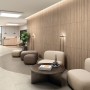 Wood Effect Tan/Brown Large Format Over 600x600 Ceramic for Wall; Finish - Satin/Semi Polished