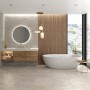 Wood Effect Tan/Brown Large Format Over 600x600 Ceramic for Wall; Finish - Satin/Semi Polished