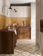 Promenade Amber Gloss Porcelain Wall & Floor Tile 60x240mm