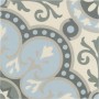 Patterned --and-- Statement Blue/Purple Small Format 150x150 - 250x400 Porcelain for Wall/Floor; Finish - Matt