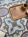 Willowbrook Camille Blue Porcelain Wall & Floor Tile 150x150mm