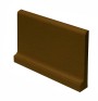 Quarry Tile Flame Brown Skirting Tile 150x150x20mm