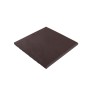 Quarry Tile Black Re Round Edge 150x150x12mm