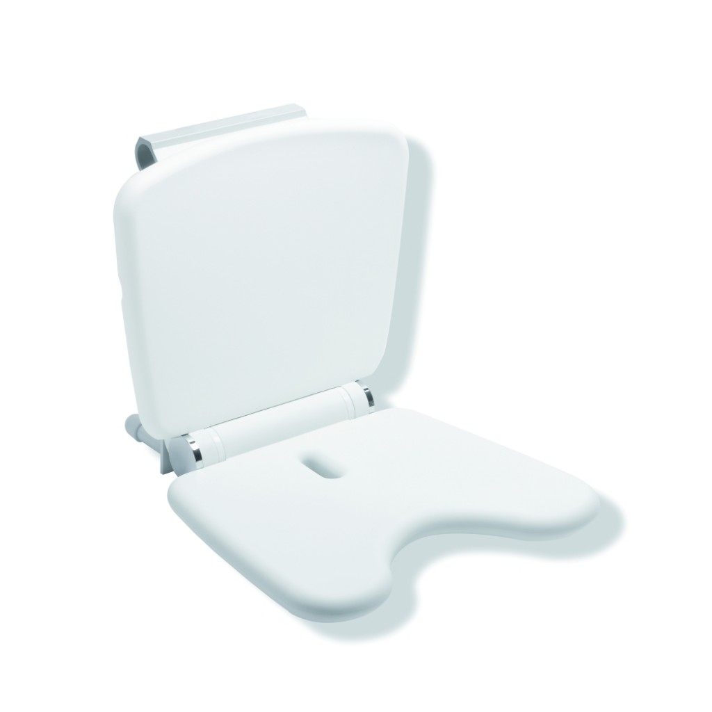 Hewi Removable Shower Seat With Backrest