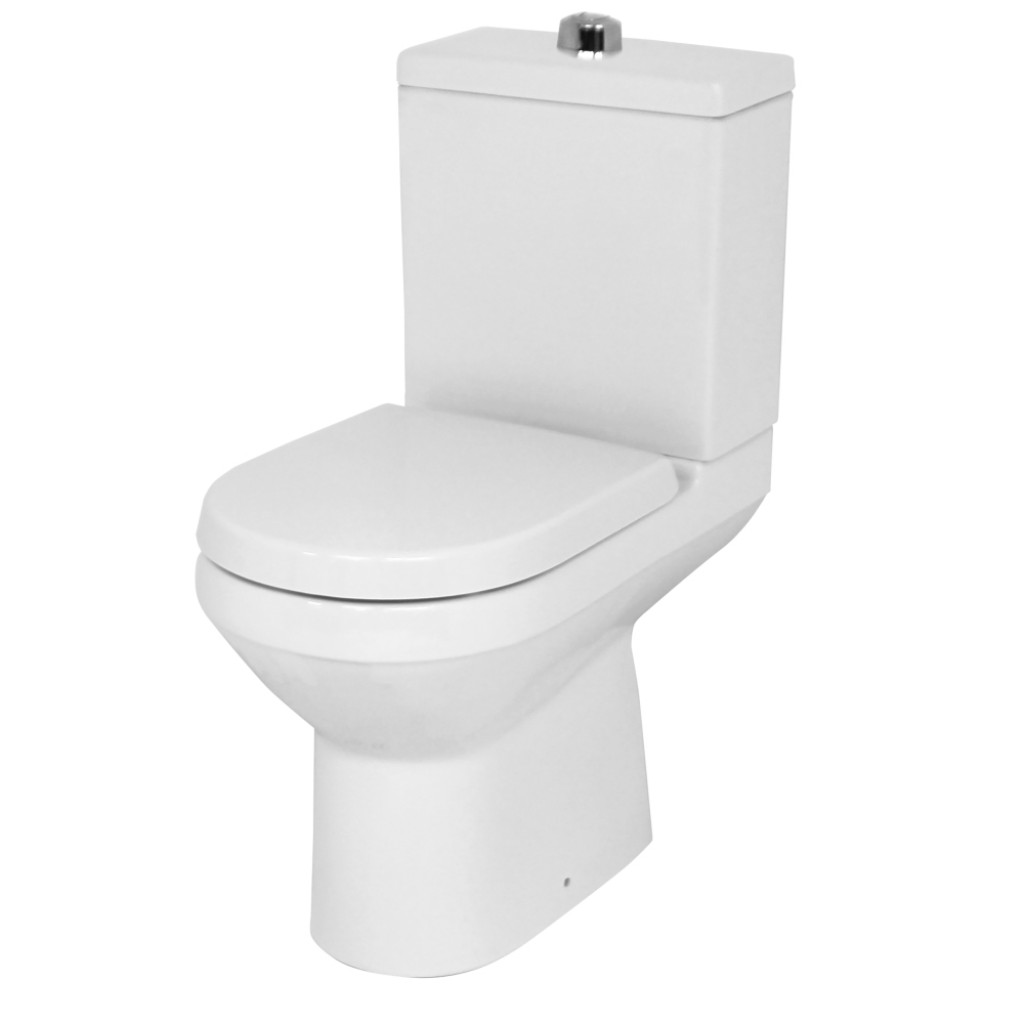 Vogue Comfort Height Close Coupled Toilet Pan