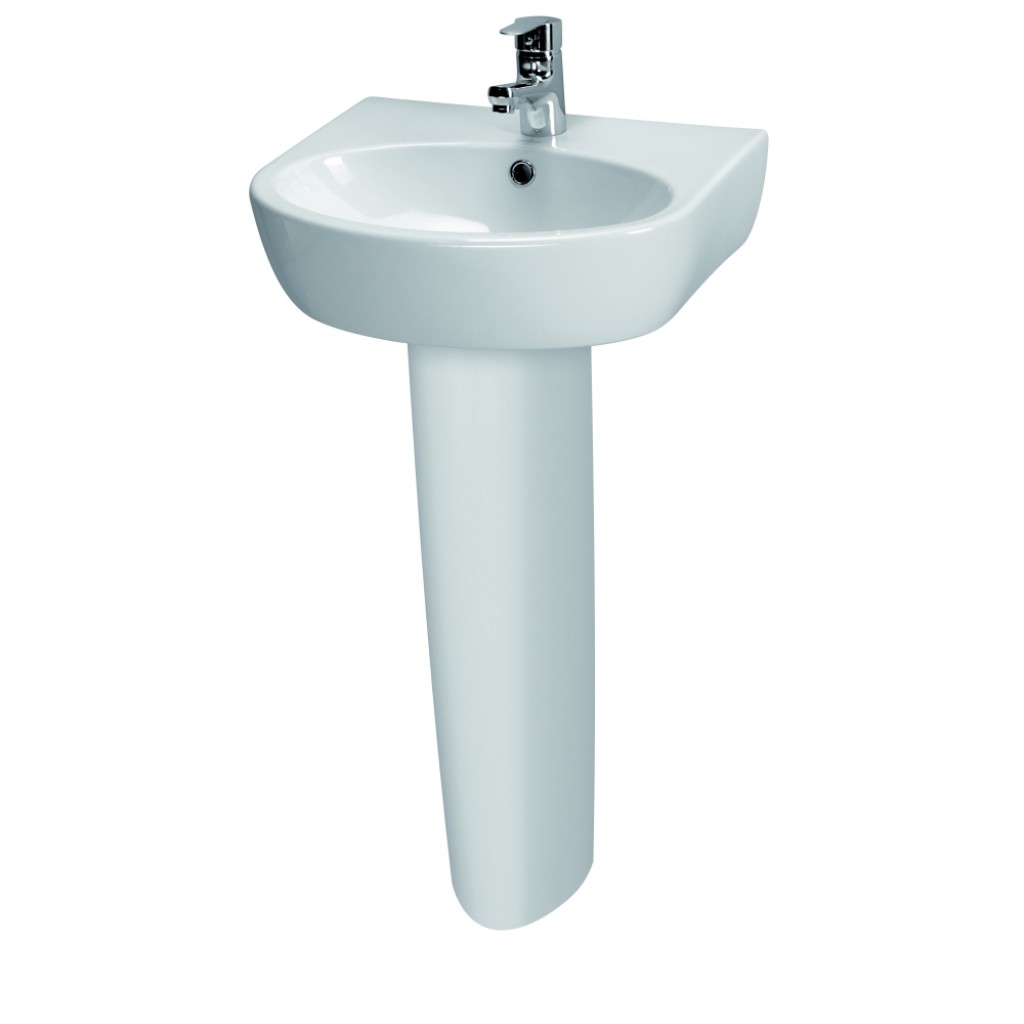 Flow Wash Basin 1 Tap Hole 550x425