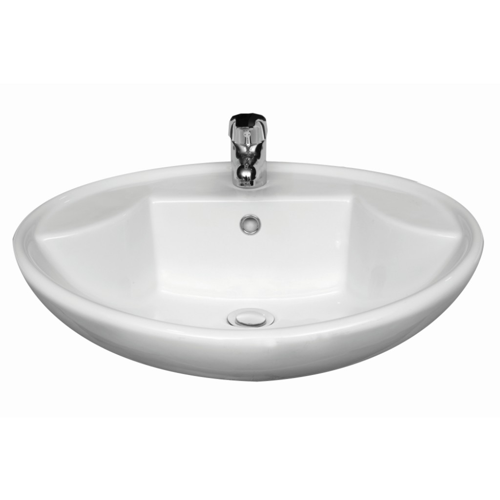 Modern Countertop Basin 1 Tap Hole 550