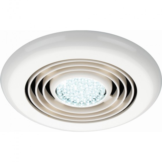 N&C Cyclon LED W/Room Ceiling Extractor Fan WH 32600   IPX4