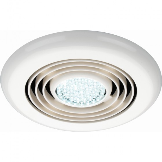 N&C Cyclon LED W/Room Ceiling Extractor Fan WH 32600 IPX4