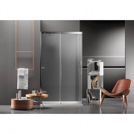 Fluidity Sliding Panel - Inline Or Corner Installation Left Hand - 8mm Glass 1080