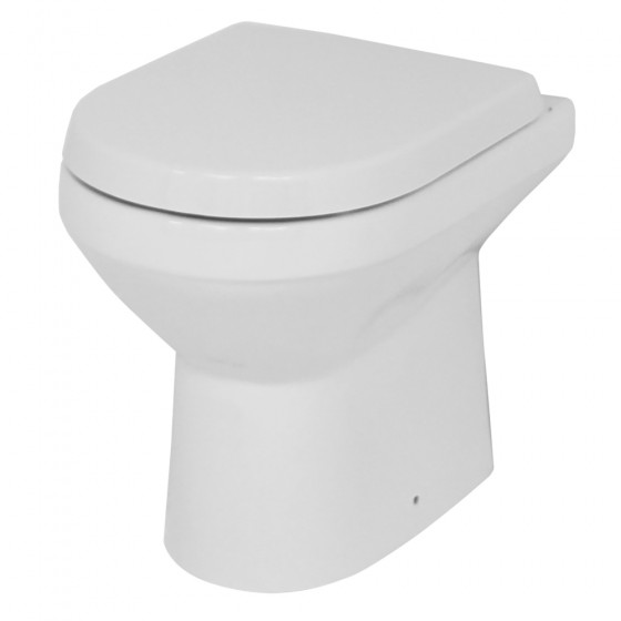 Vogue Comfort Height Back To Wall Toilet Pan