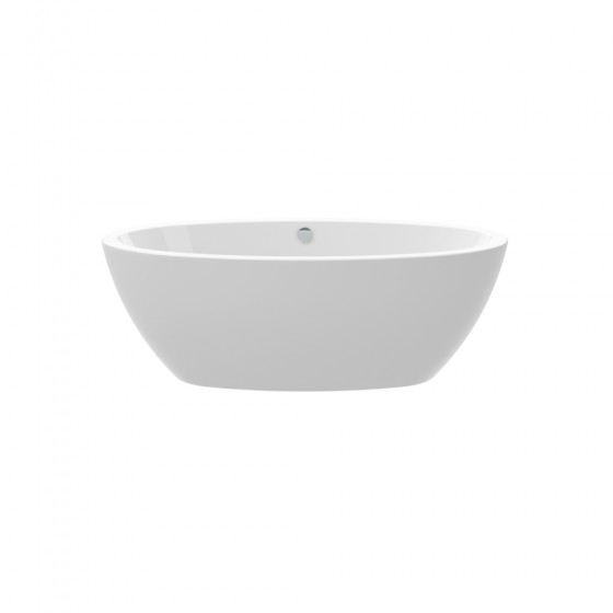 Loom Lucite Free Standing Bath, No TapHole, Floorfix System, + Bath Fill 1900x950x600