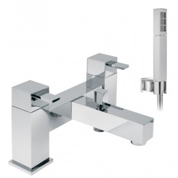 Nova Cube Bath/Shower Mixer With Kit