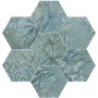 Cement effect Green Small Format 150x150 - 250x400 Porcelain for Wall/Floor; Finish - Satin/Semi Polished