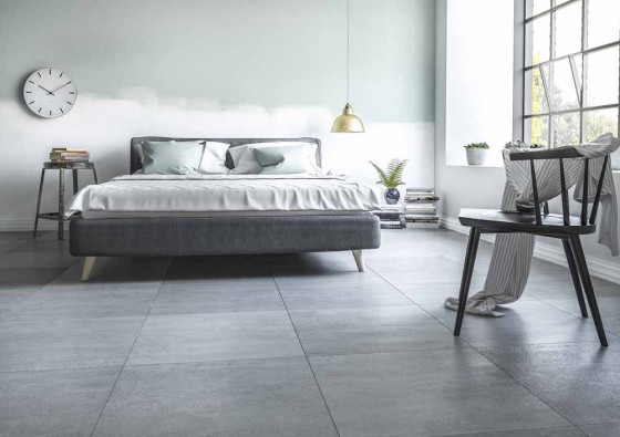 Traffic Grey Porcelain Floor & Wall Tile 600x600mm