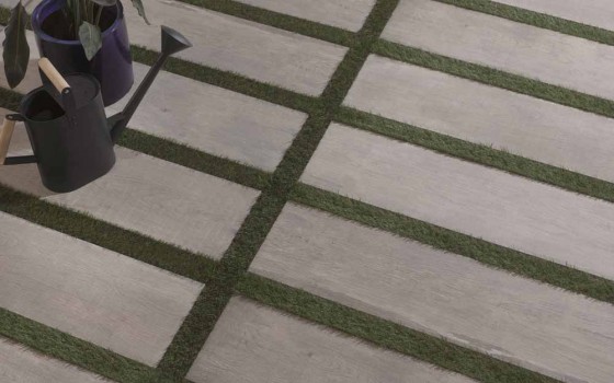 Chateau Wood Smoke Floor Tile 300x1200x20mm