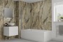 Multipanel Classic Shower Panel Cappuccino Stone (7256) 2400 X 1200 X 11mm Hydrolock
