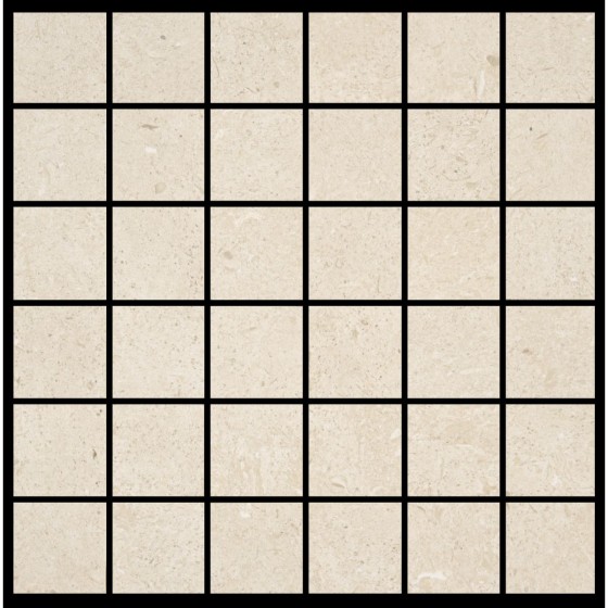 Fossil Sand Porcelain Wall And Floor Mosaic Sheet 300x300mm