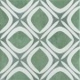 Patterned --and-- Statement Green Medium Format 260x410 - 595x595 Porcelain for Wall/Floor; Finish - Matt