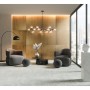 Patterned --and-- Statement Mixed Large Format Over 600x600 Porcelain for Wall/Floor; Finish - Satin/Semi Polished