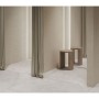 Stone effect Ivory/Cream/Beige Large Format Over 600x600 Porcelain for Wall/Floor; Finish - Matt