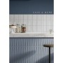 Small Format White Small Format 150x150 - 250x400 Ceramic for Wall; Finish - Matt