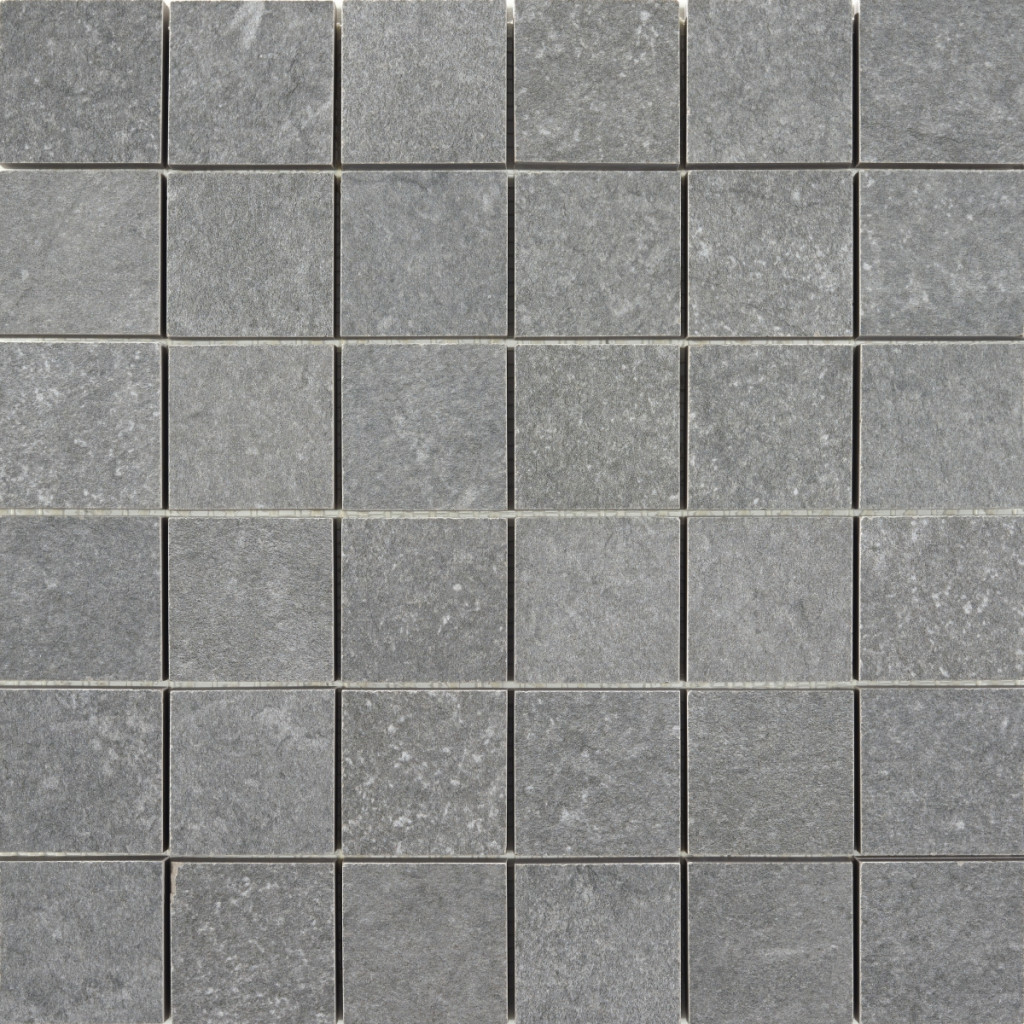 Urban Grey Porcelain Square Mosaic 300x300mm N&C Tiles and Bathrooms
