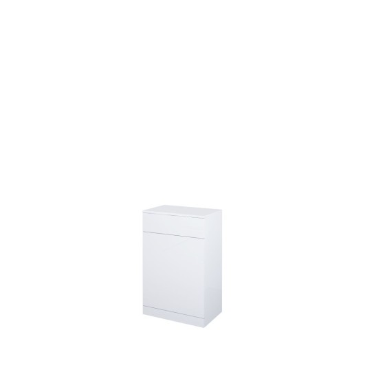 Sense Floor Standing Gloss White 50cm Wc Unit 32cm Deep (Cistern Not Included)