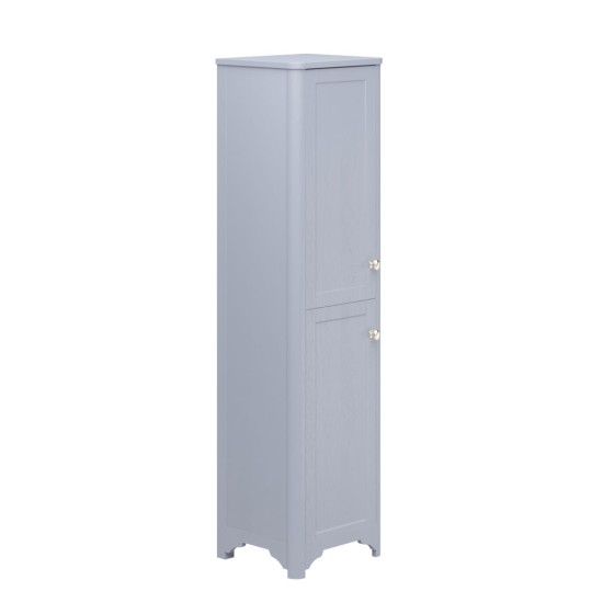 Heritage Floor Standing 460cm Tall Boy 2 Door Denim Ash