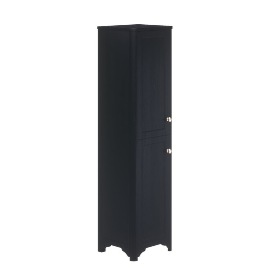 Heritage Floor Standing 460cm Tall Boy 2 Door Indigo Ash