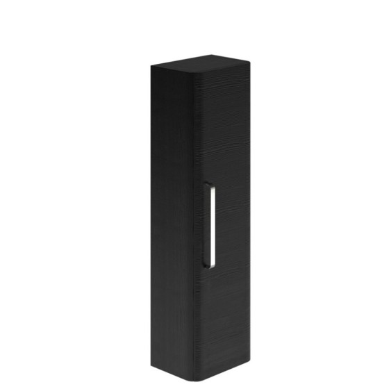 Cuban Black 35cm Wall Hung Column Unit