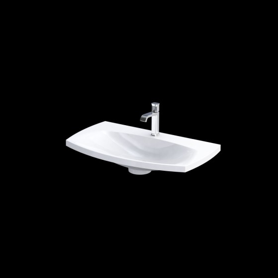 Wimborne Wall Hung 1 Taphole Washbasin 82cm Gloss