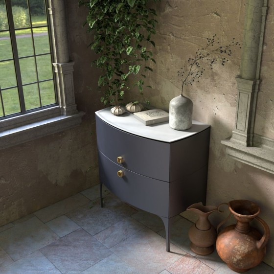 Wimborne Front Legs To Suit 82cm Unit Pack Of 2 Matt Blue