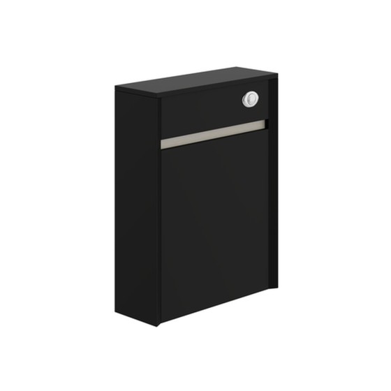 Shadow 60cm WC Unit (Cistern Not Included) Black Super Matt