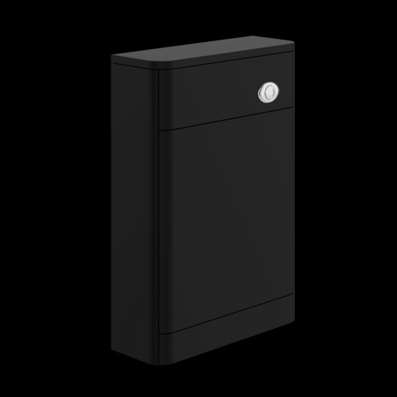 Urban 55cm Floor Standing WC Unit (Cistern Not Included) Black Serica