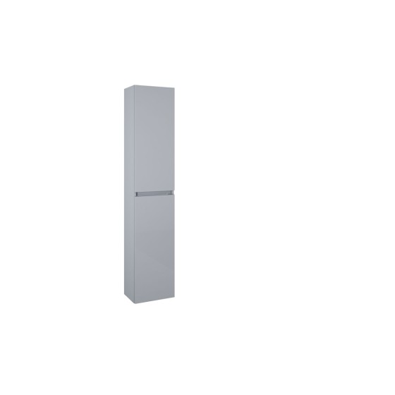 Sussex Wall Hung 35cm 2 Door Column Unit Gloss Light Grey